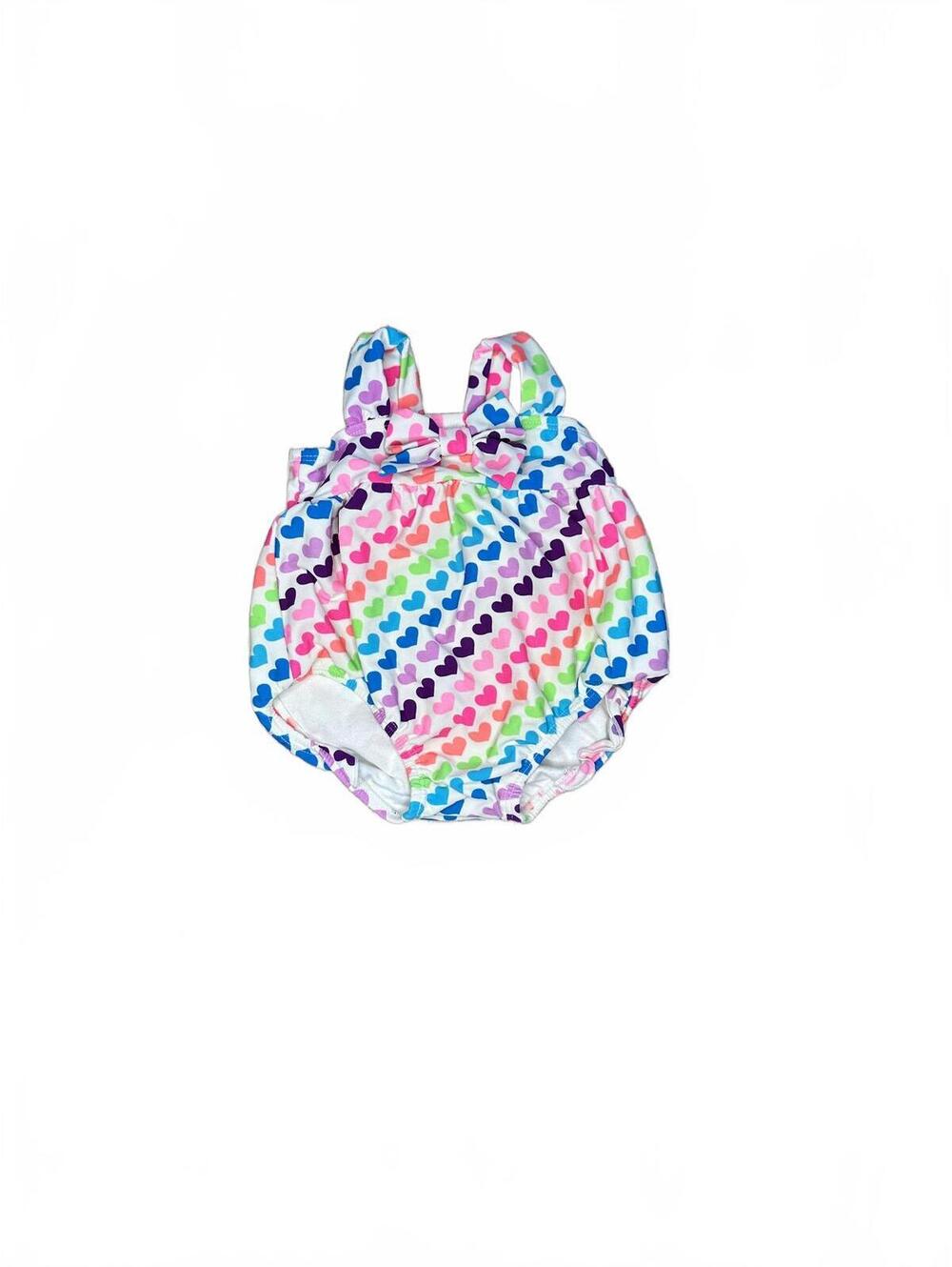 Carter's Baby Girls' Heart Print Romper 3-6 Months